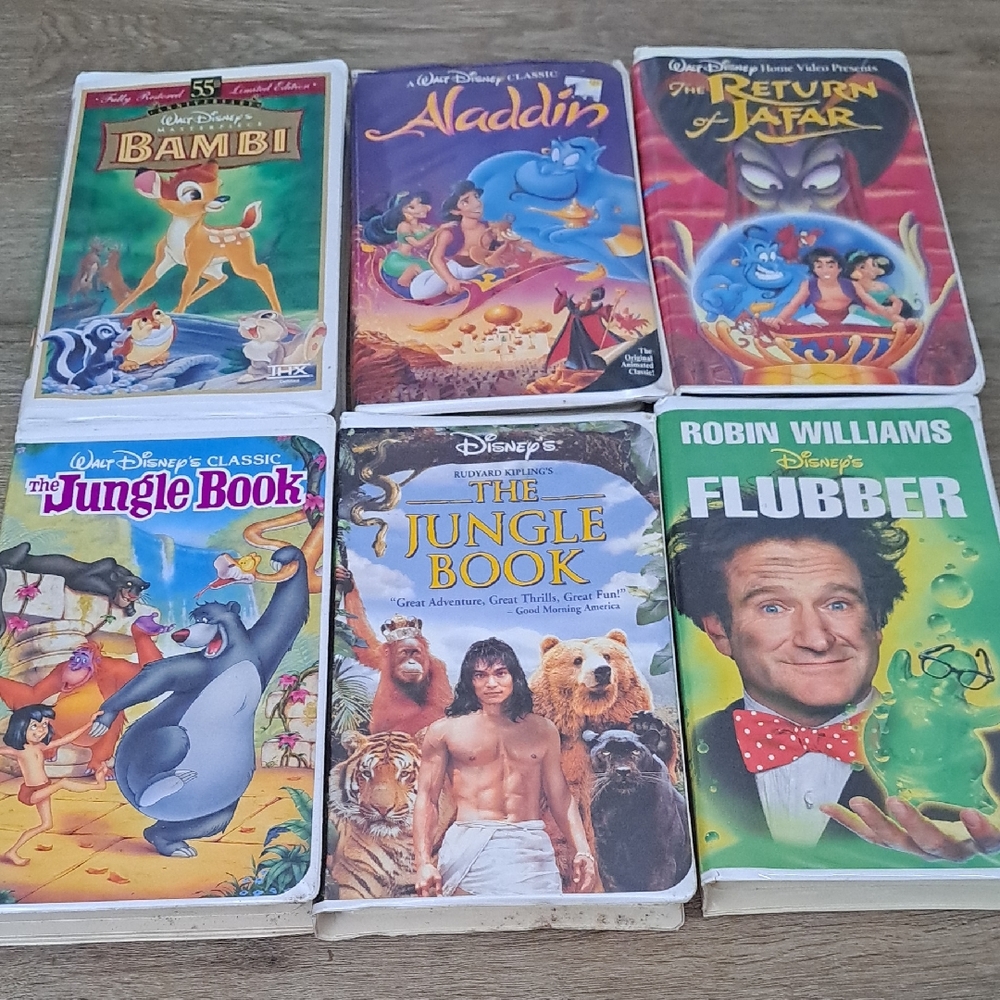 Disney Classic VHS Collection - Vibrant Covers